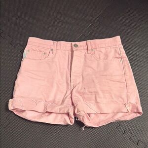 Boyish Jeans Pink Women's Denim Shorts